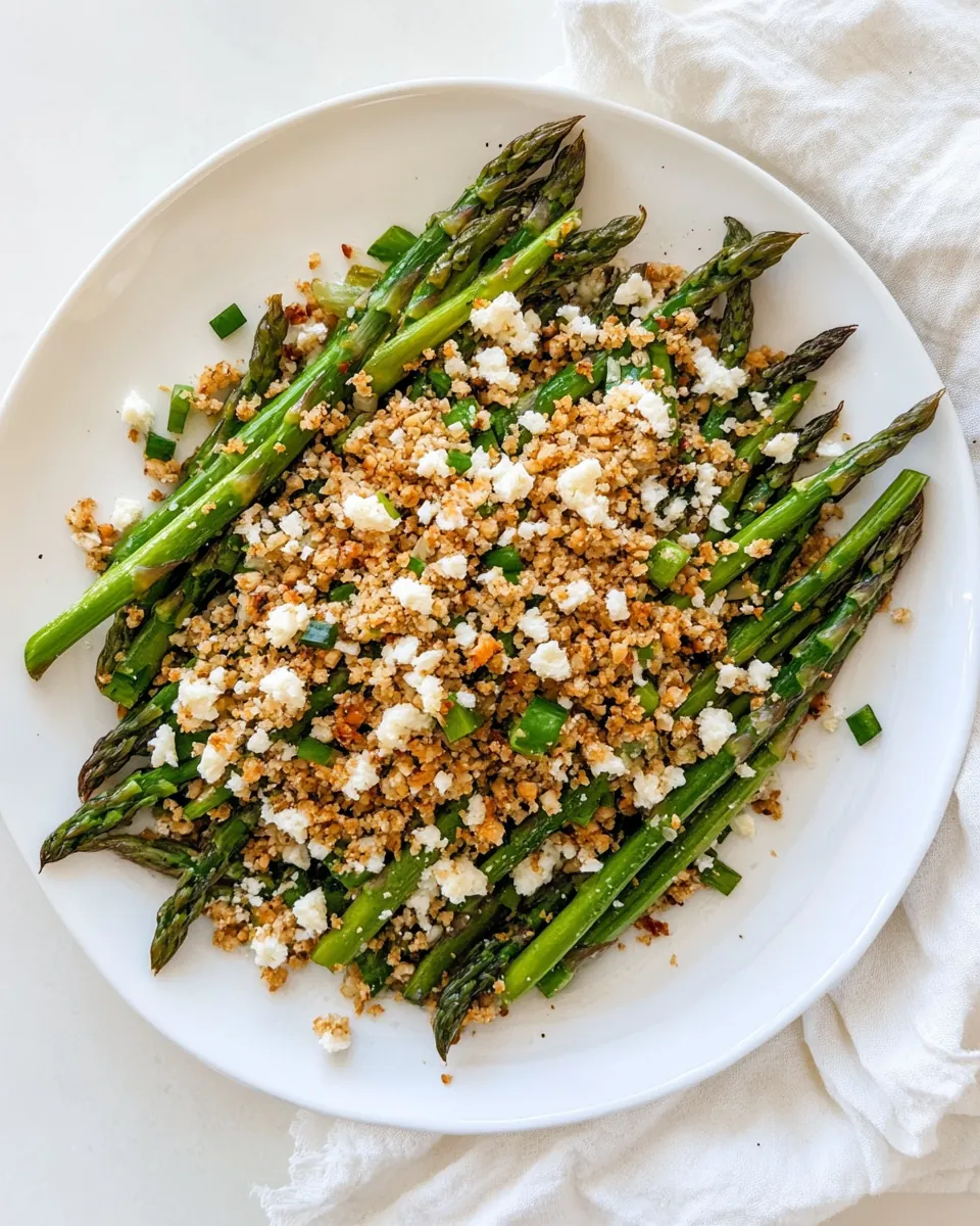 Chilled Asparagus Crunch Salad