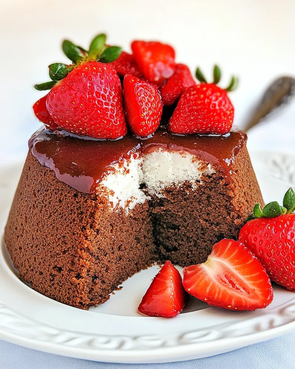 Chocolate Angel Food Cake