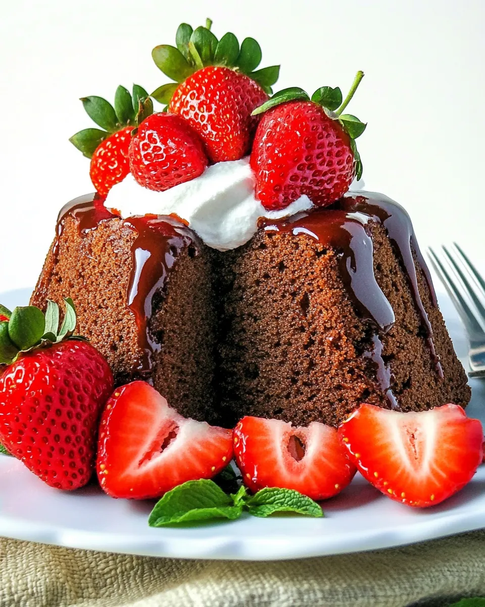 Chocolate Angel Food Cake