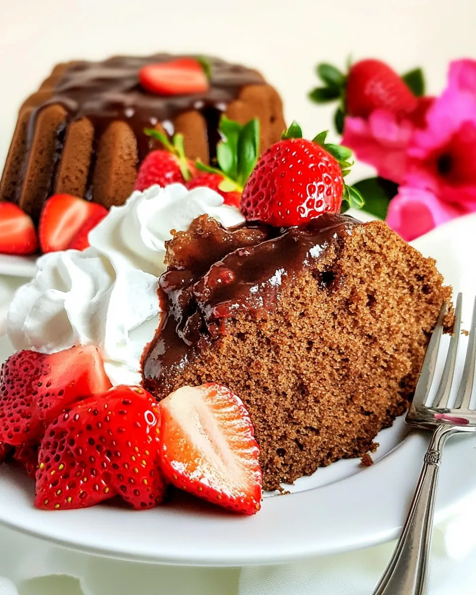 Chocolate Angel Food Cake