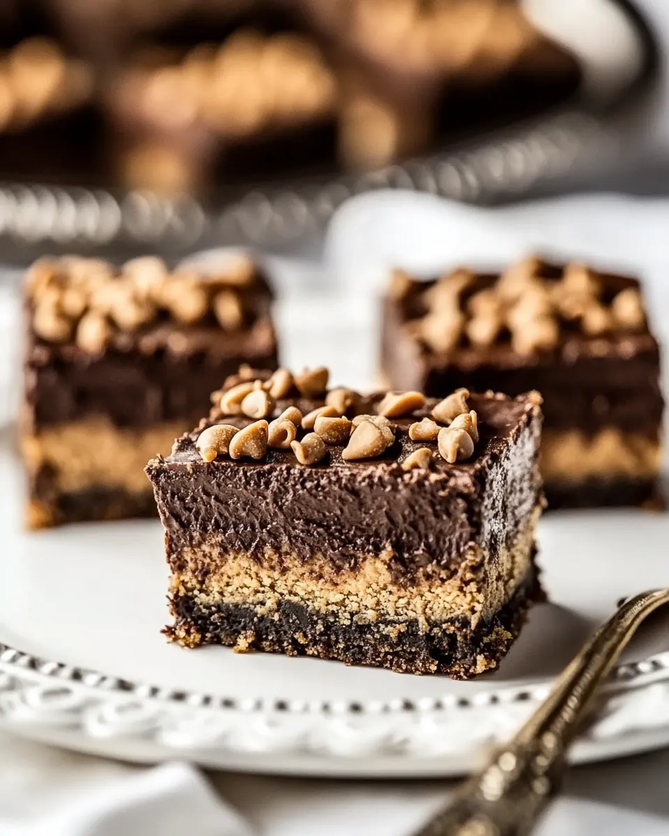 Chocolate Cheesecake Bars