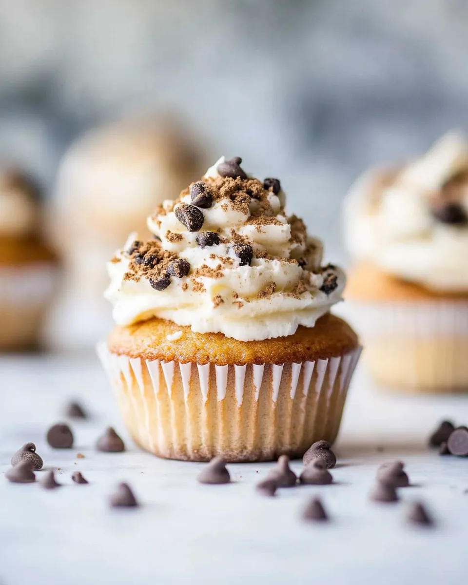 Chocolate Chip Cupcake