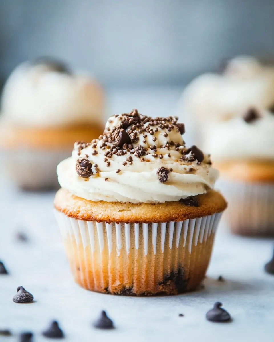 Chocolate Chip Cupcake