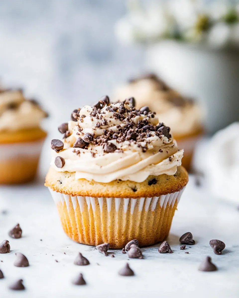 Chocolate Chip Cupcake