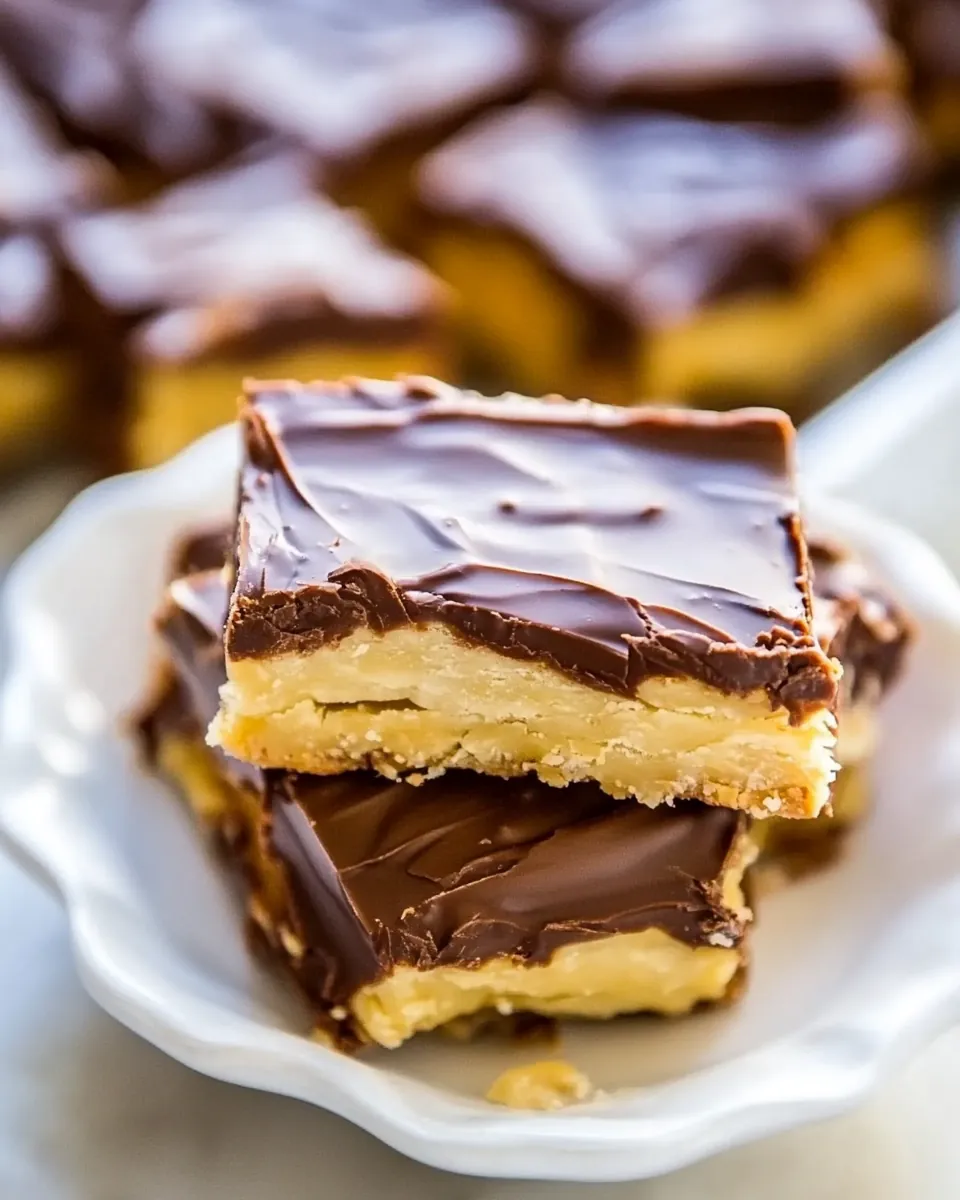 Chocolate Covered Microwave Peanut Brittle