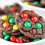 Chocolate M&M Cookies