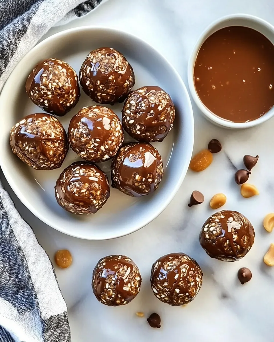 Chocolate Peanut Butter Energy Balls