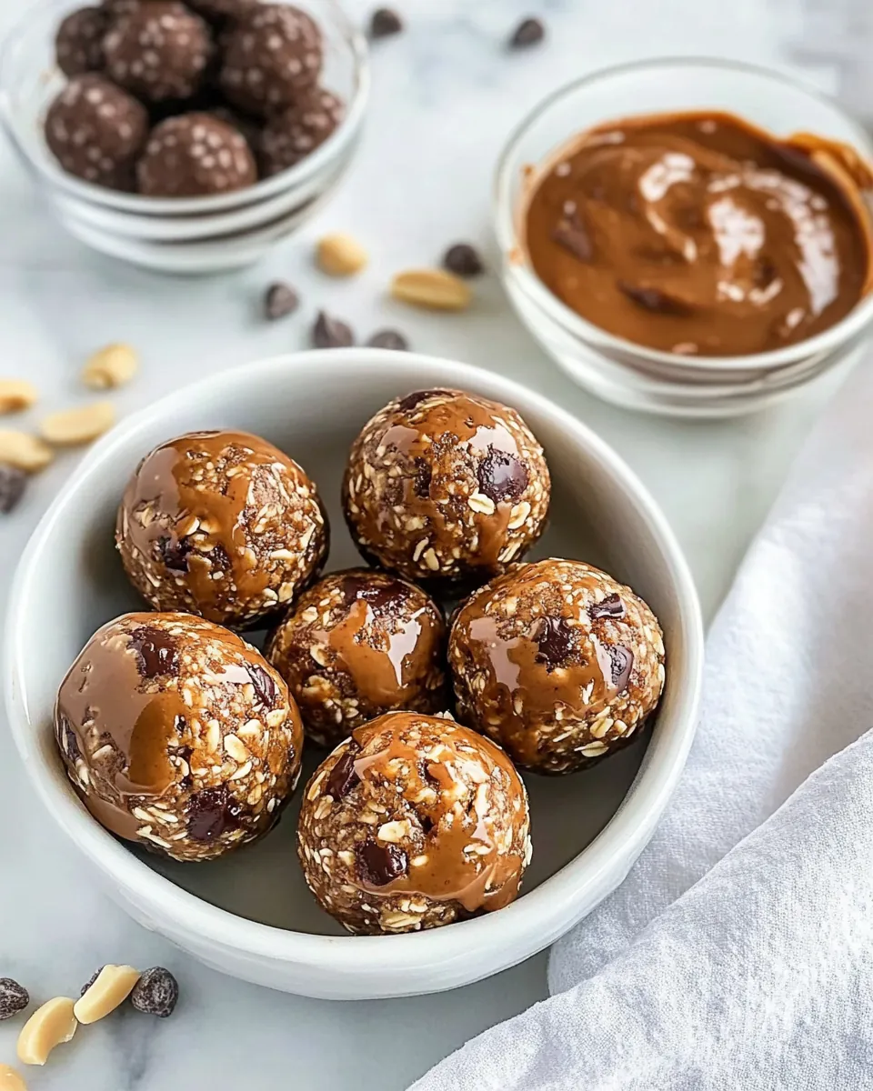 Chocolate Peanut Butter Energy Balls