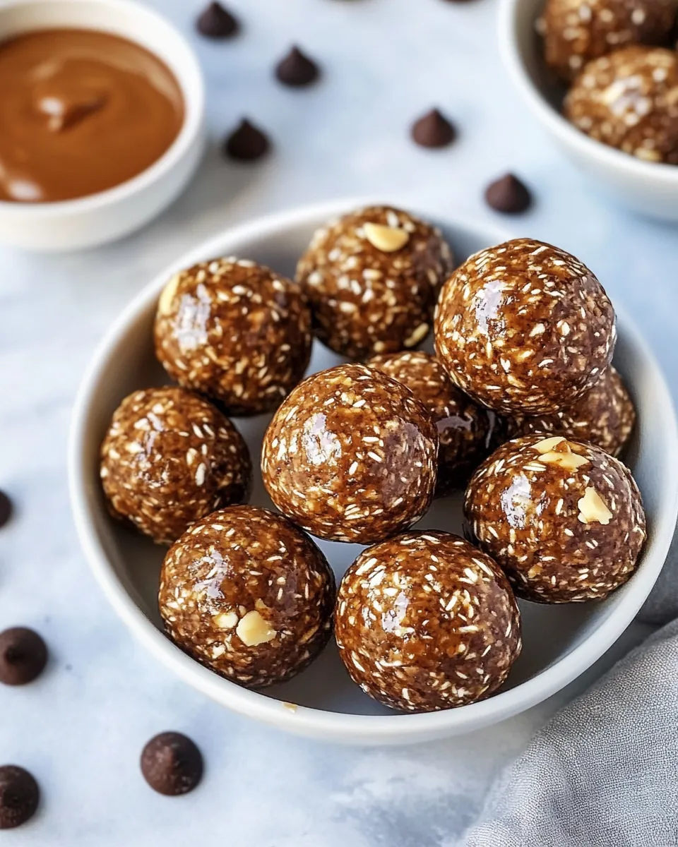 Chocolate Peanut Butter Energy Balls