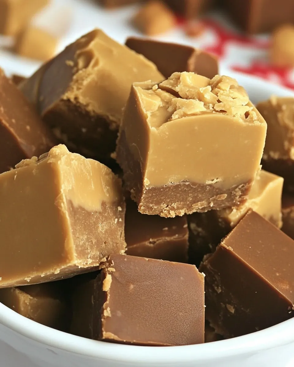 Chocolate Peanut Butter Fudge