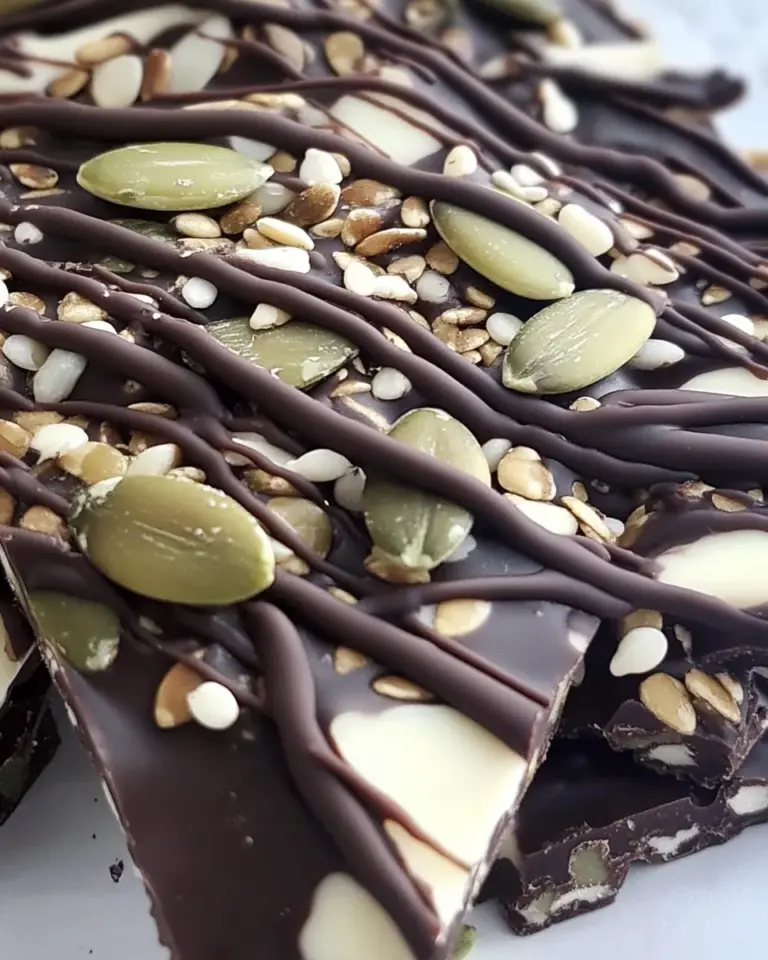 Chocolate Pumpkin Seed Bark