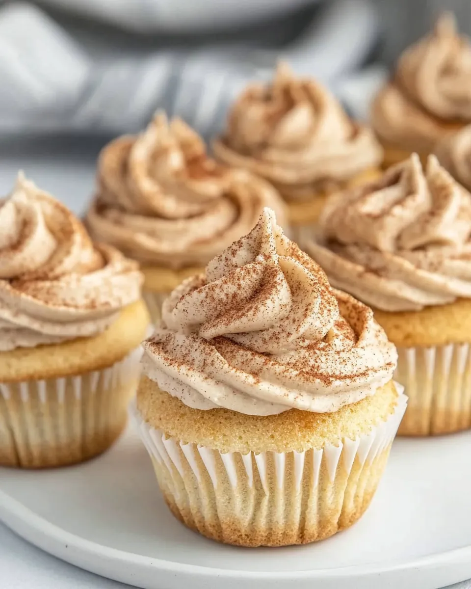 Churro Cupcakes