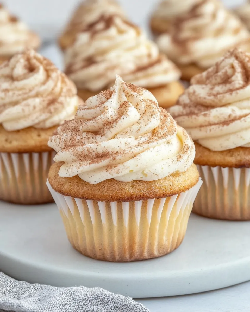 Churro Cupcakes