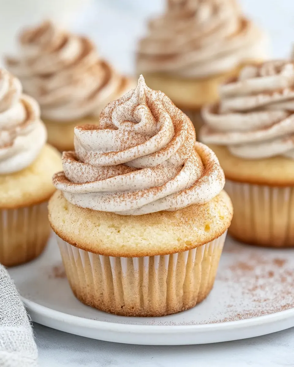 Churro Cupcakes