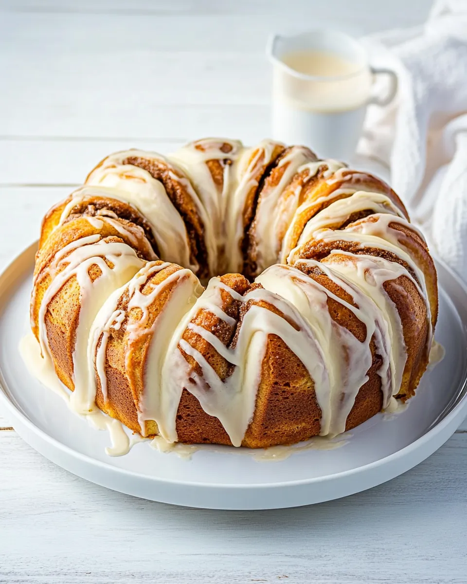 Cinnamon Roll Bundt