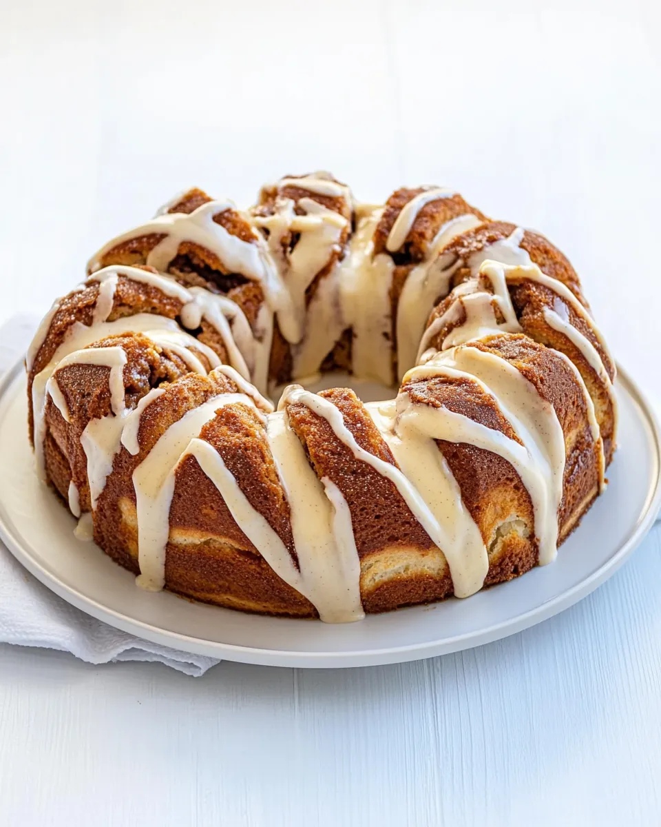 Cinnamon Roll Bundt