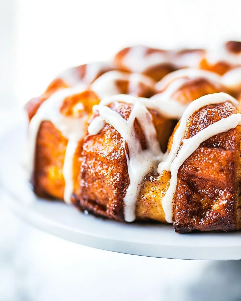 Cinnamon Roll Monkey Bread