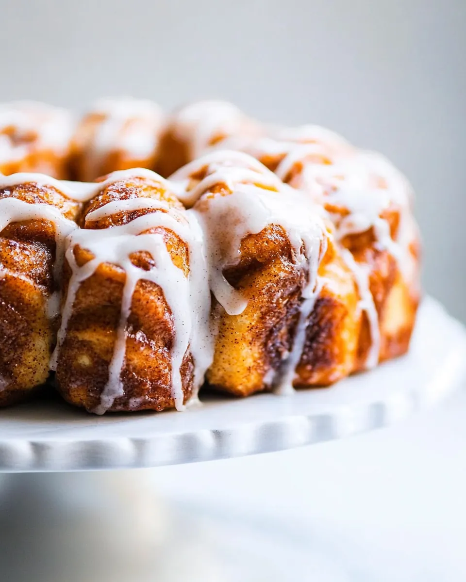 Cinnamon Roll Monkey Bread