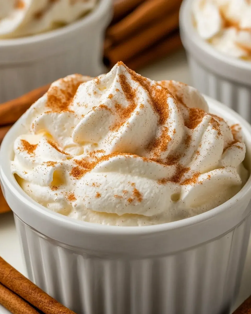 Cinnamon Whipped Cream