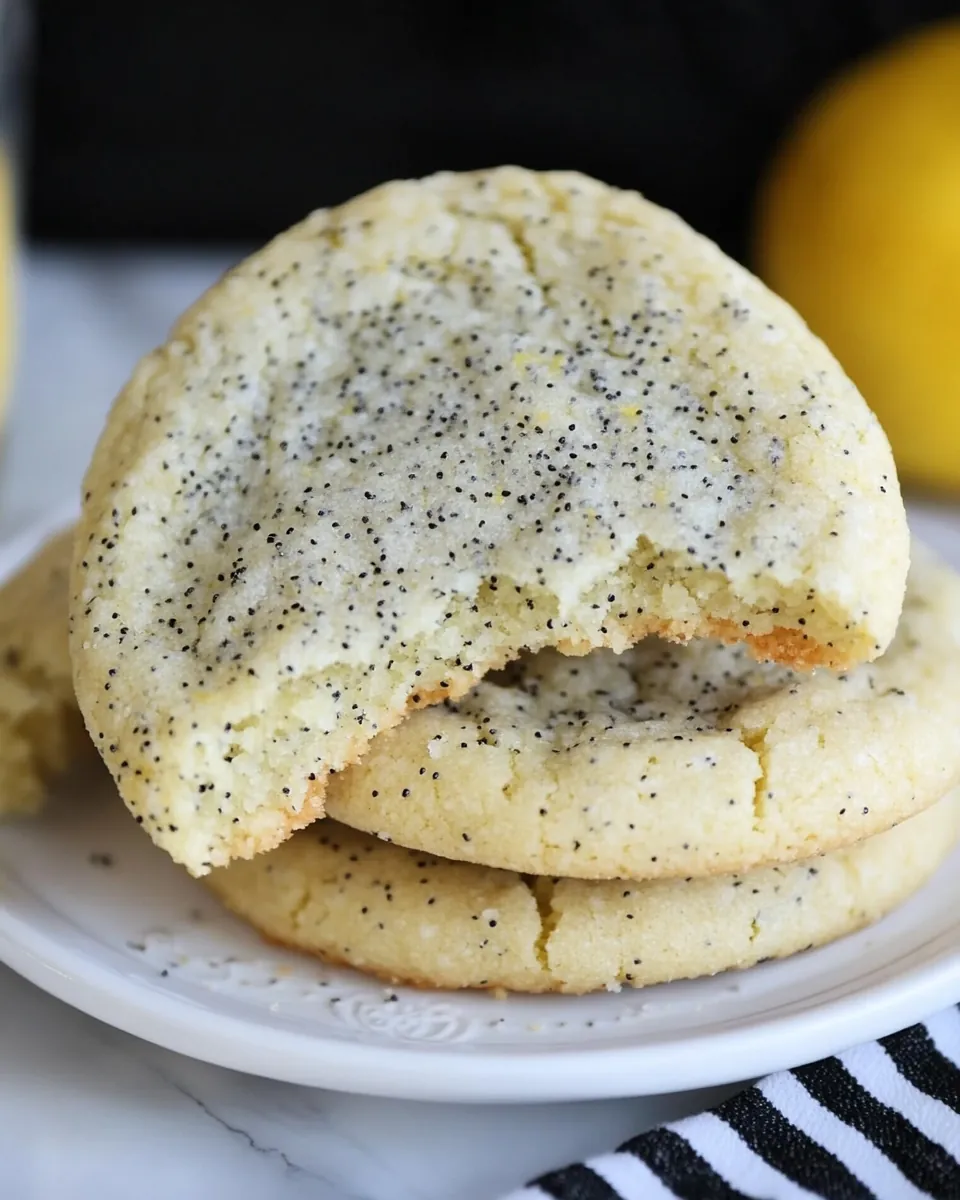 Citrus Poppy Seed Cookies