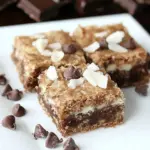 Coconut Chocolate Blondies