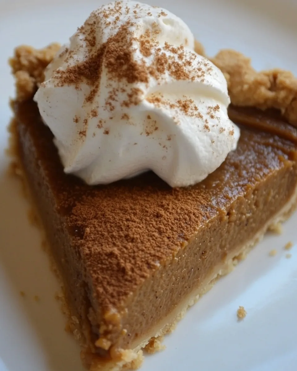 Coconut Spice Pumpkin Pie