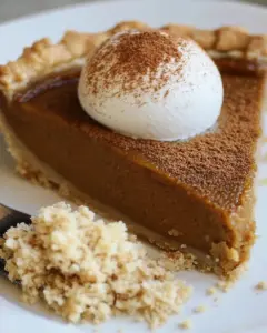 Coconut Spice Pumpkin Pie