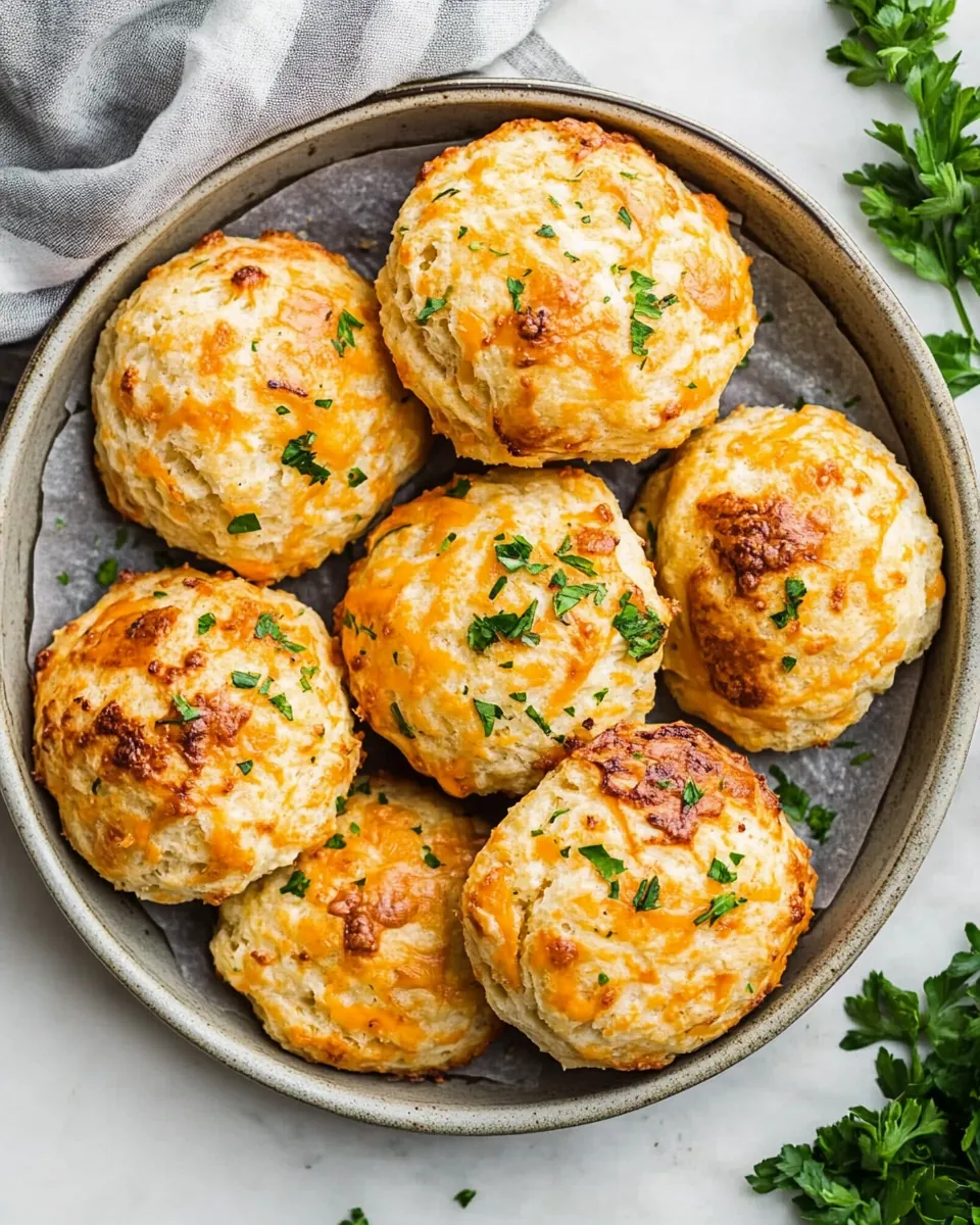 Copycat Red Lobster Cheddar Bay Biscuits