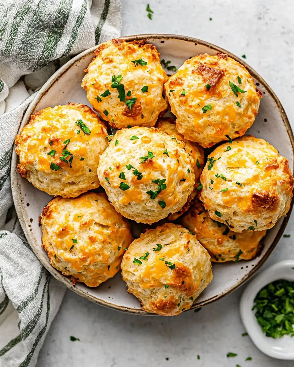 Copycat Red Lobster Cheddar Bay Biscuits
