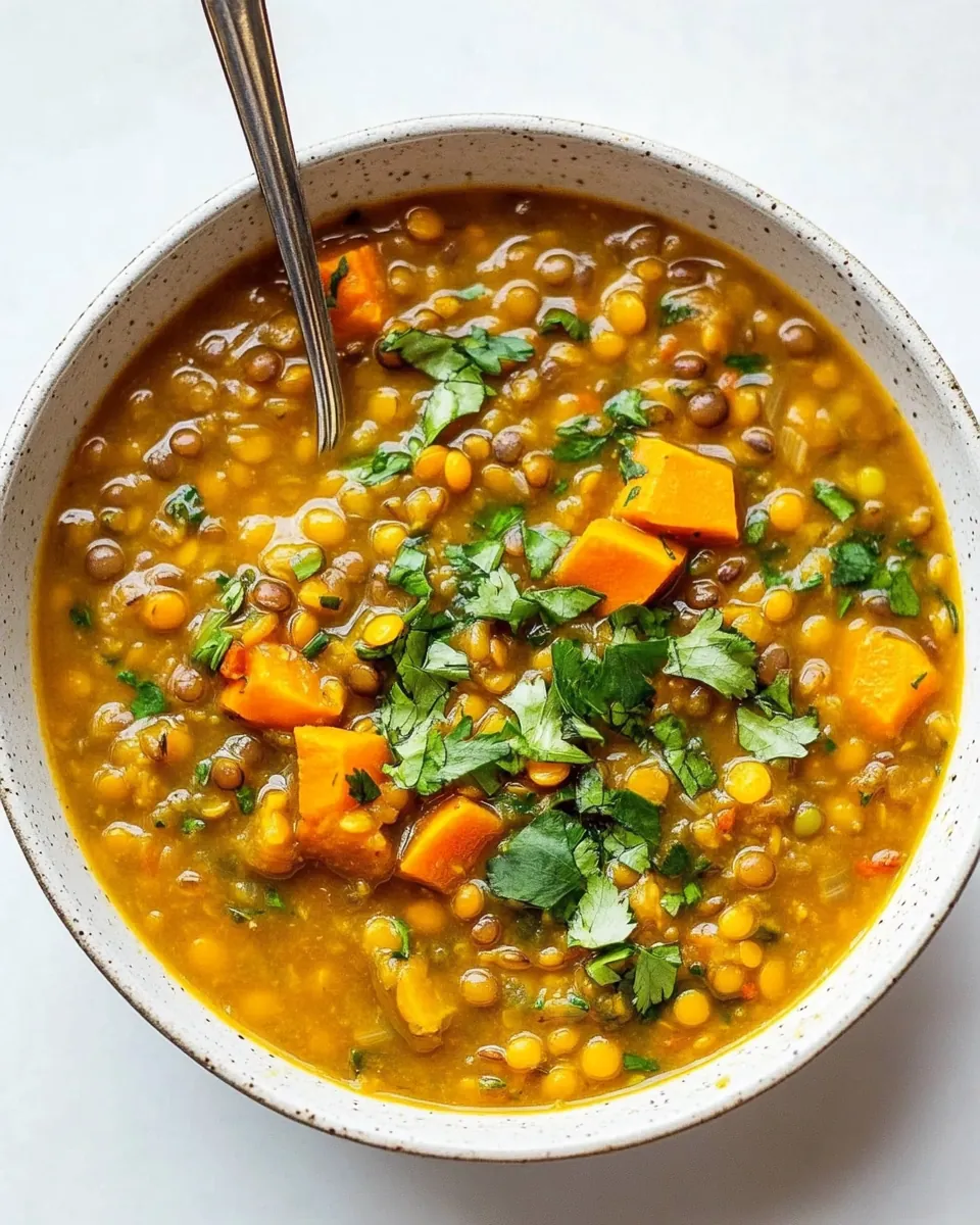 Cozy and Satisfying Moroccan Lentil Soup