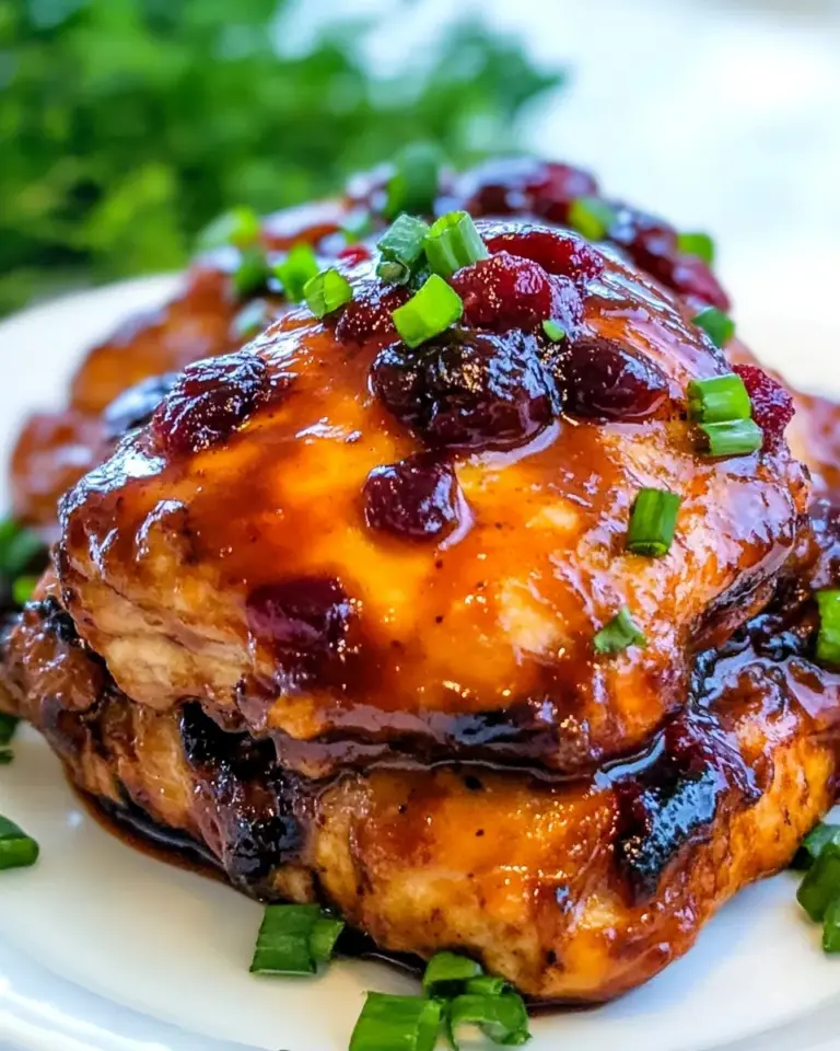 Cranberry Chicken