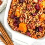 Cranberry Pecan Sweet Potato Casserole