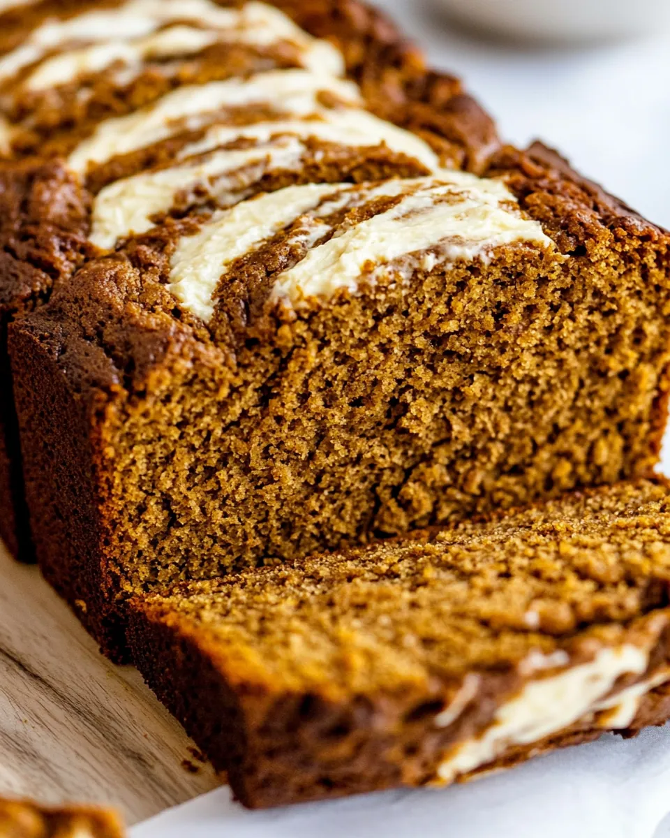 Cream Cheese Pumpkin Bread