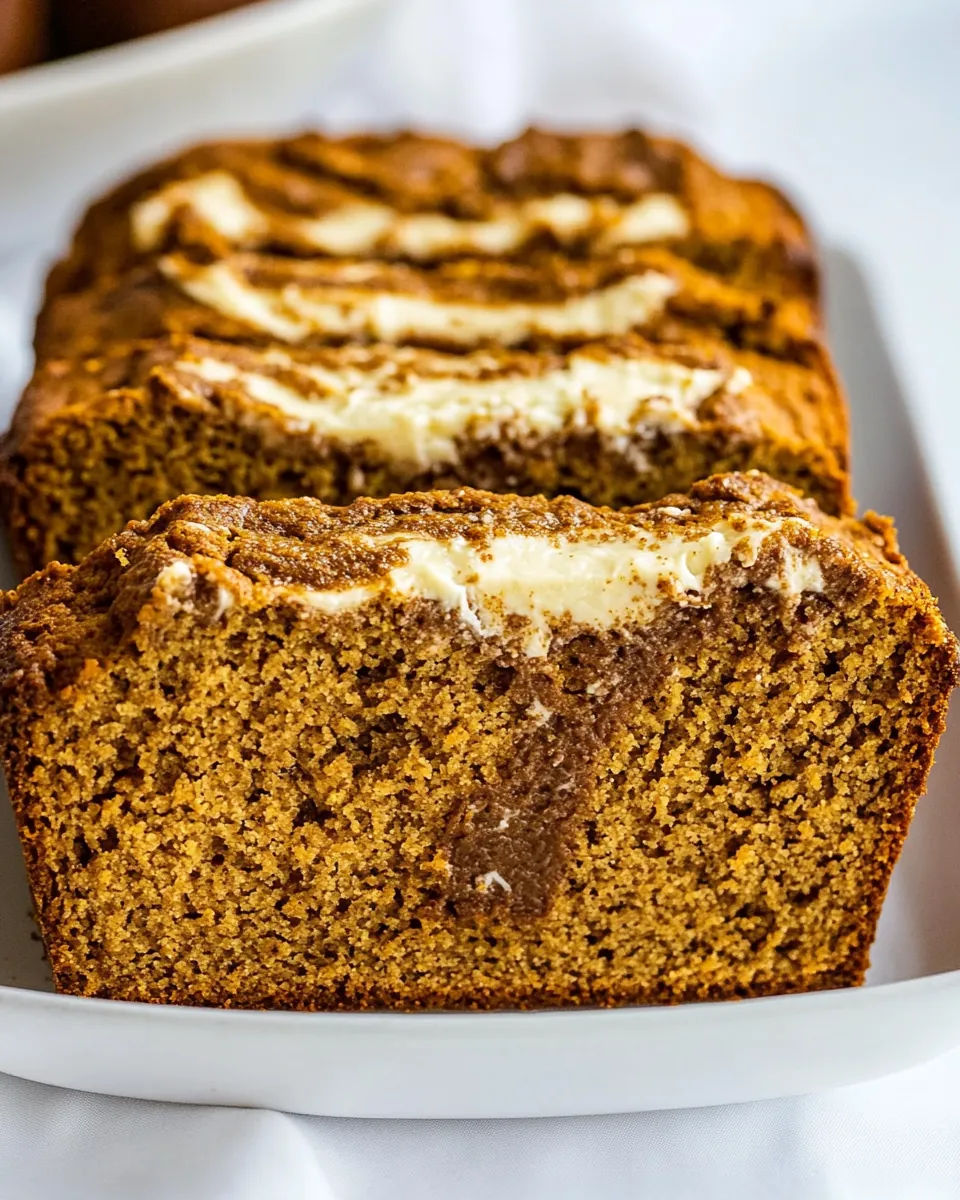 Cream Cheese Pumpkin Bread