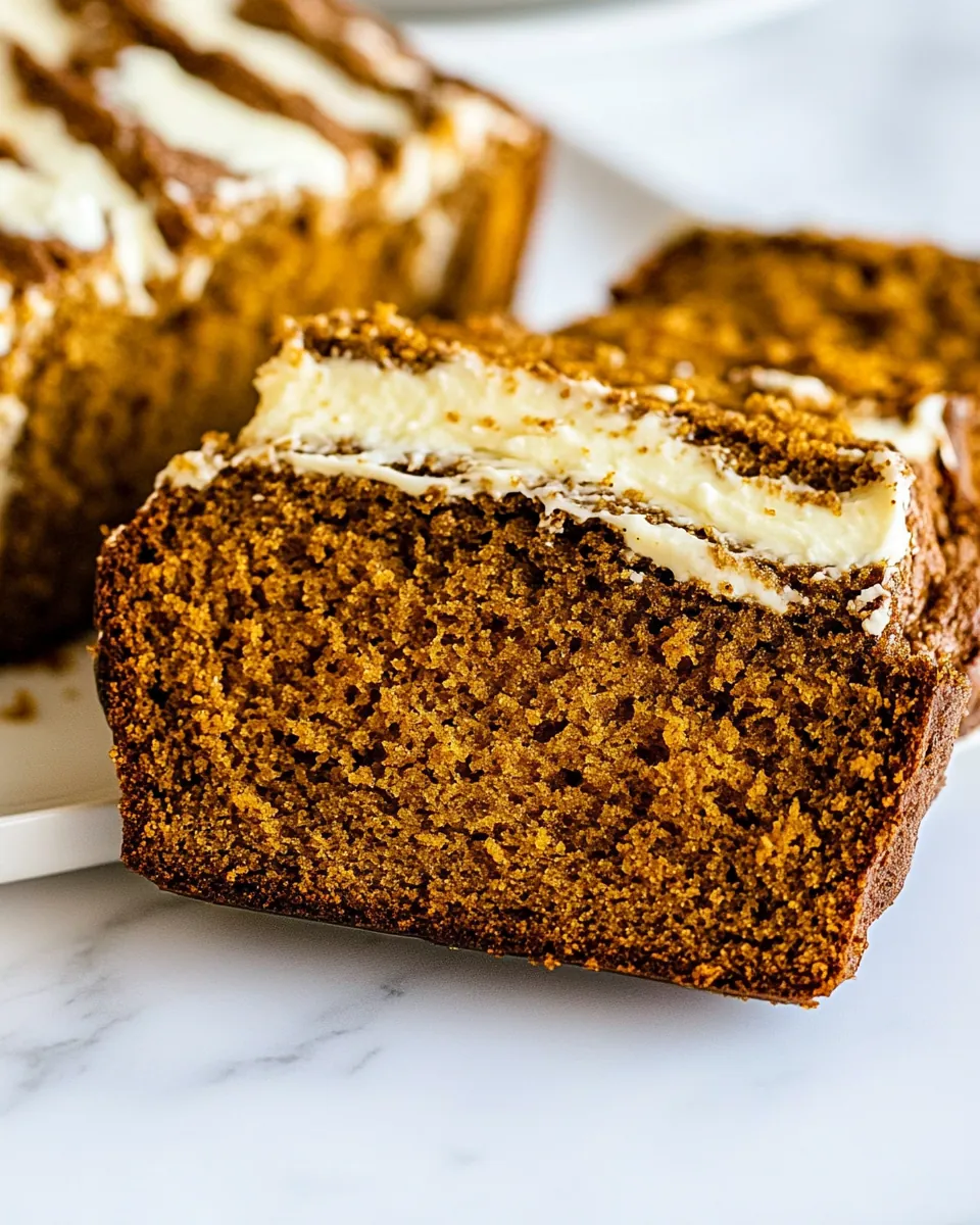 Cream Cheese Pumpkin Bread