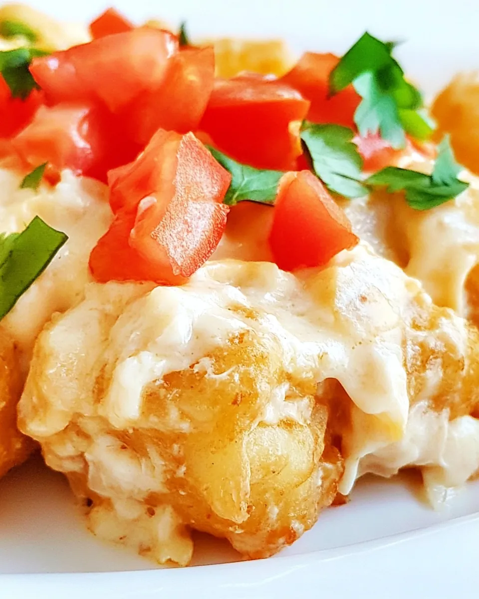 Cream of Chicken Tater Tot Casserole