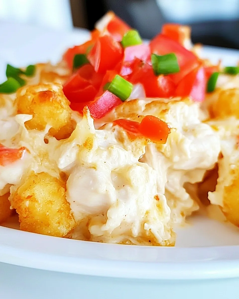 Cream of Chicken Tater Tot Casserole