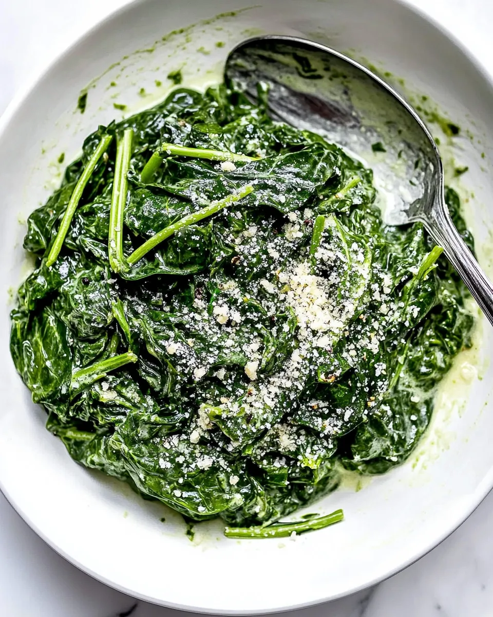 Creamed Spinach