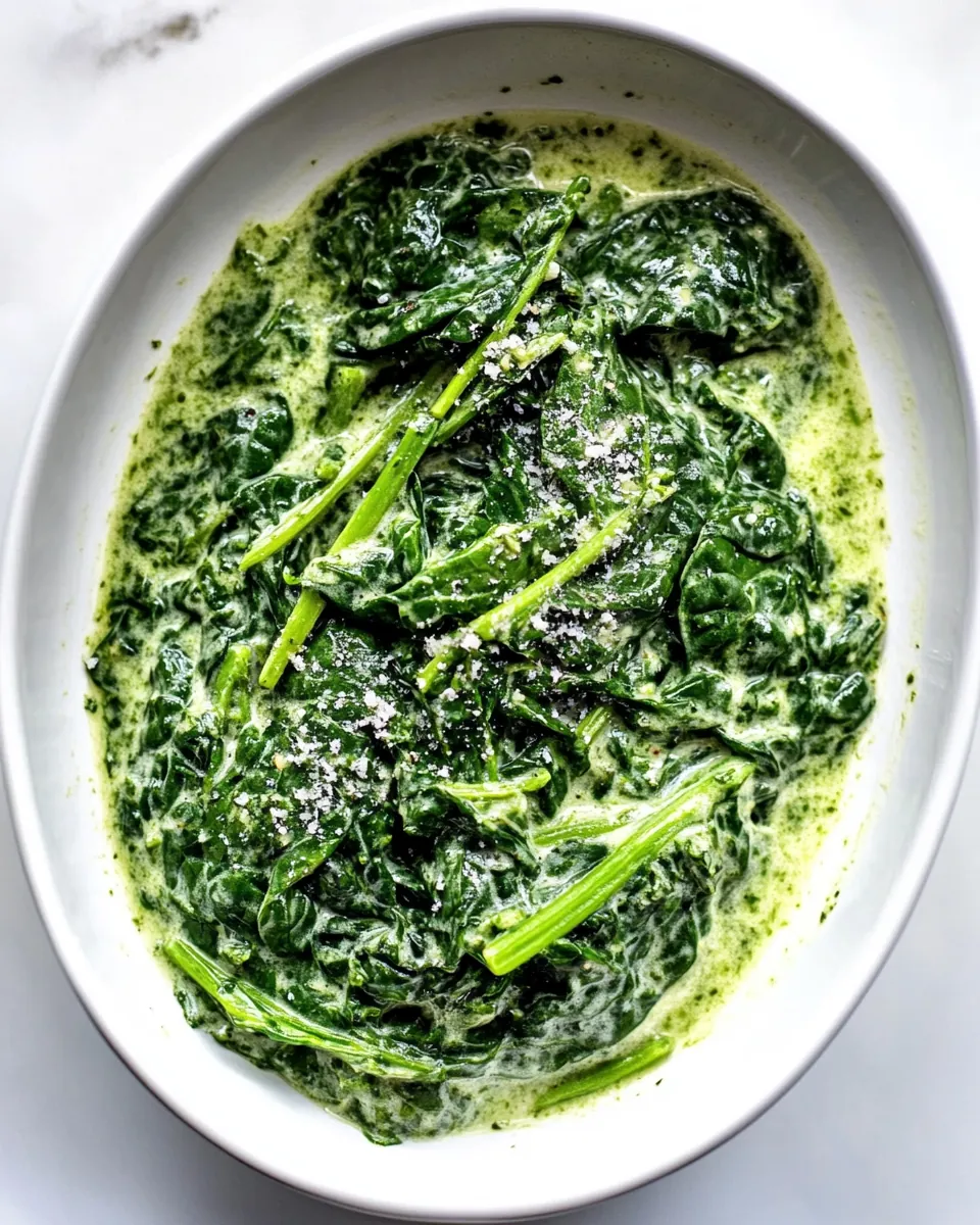 Creamed Spinach