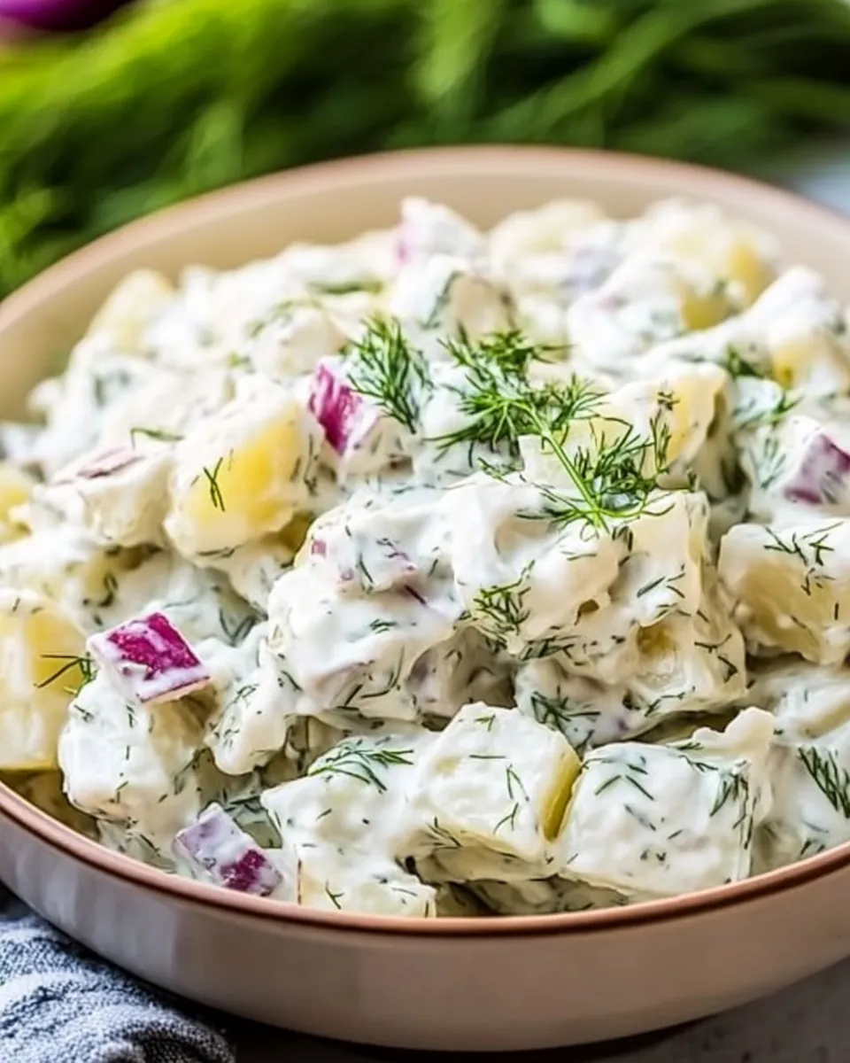 Creamy Dill Potato Salad