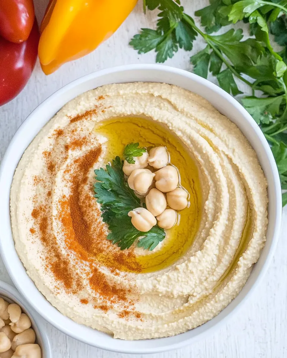 Creamy Hummus Recipe
