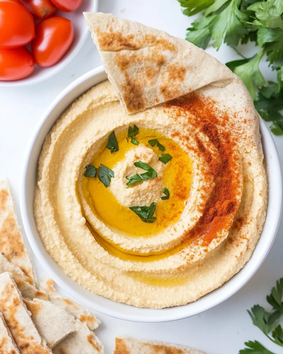 Creamy Hummus Recipe