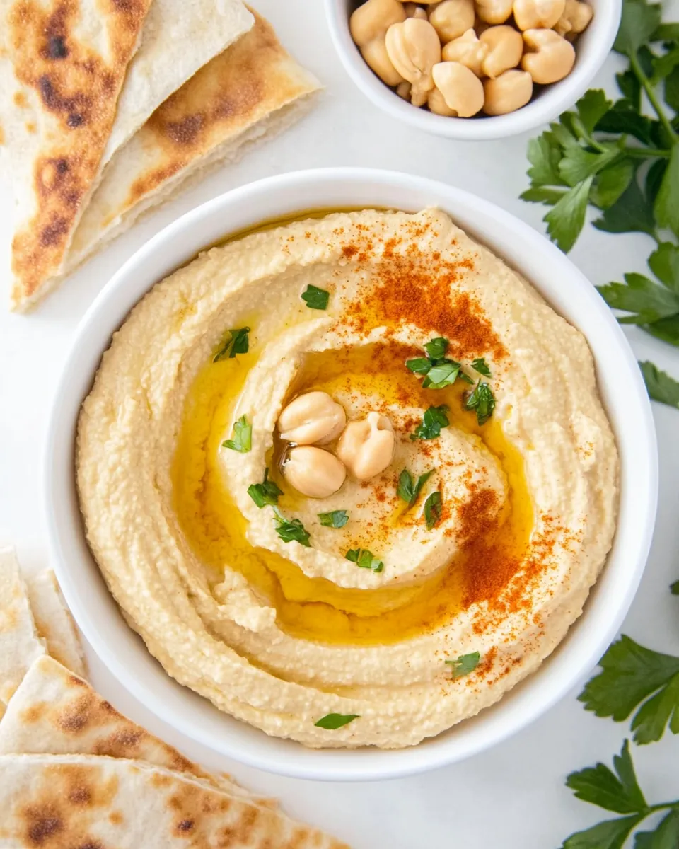 Creamy Hummus Recipe