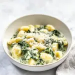 Creamy Spinach Gnocchi
