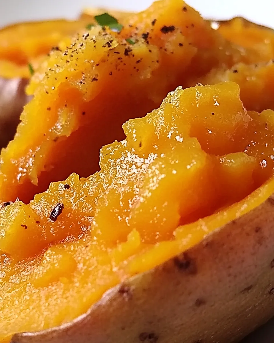 Crock Pot Baked Sweet Potatoes