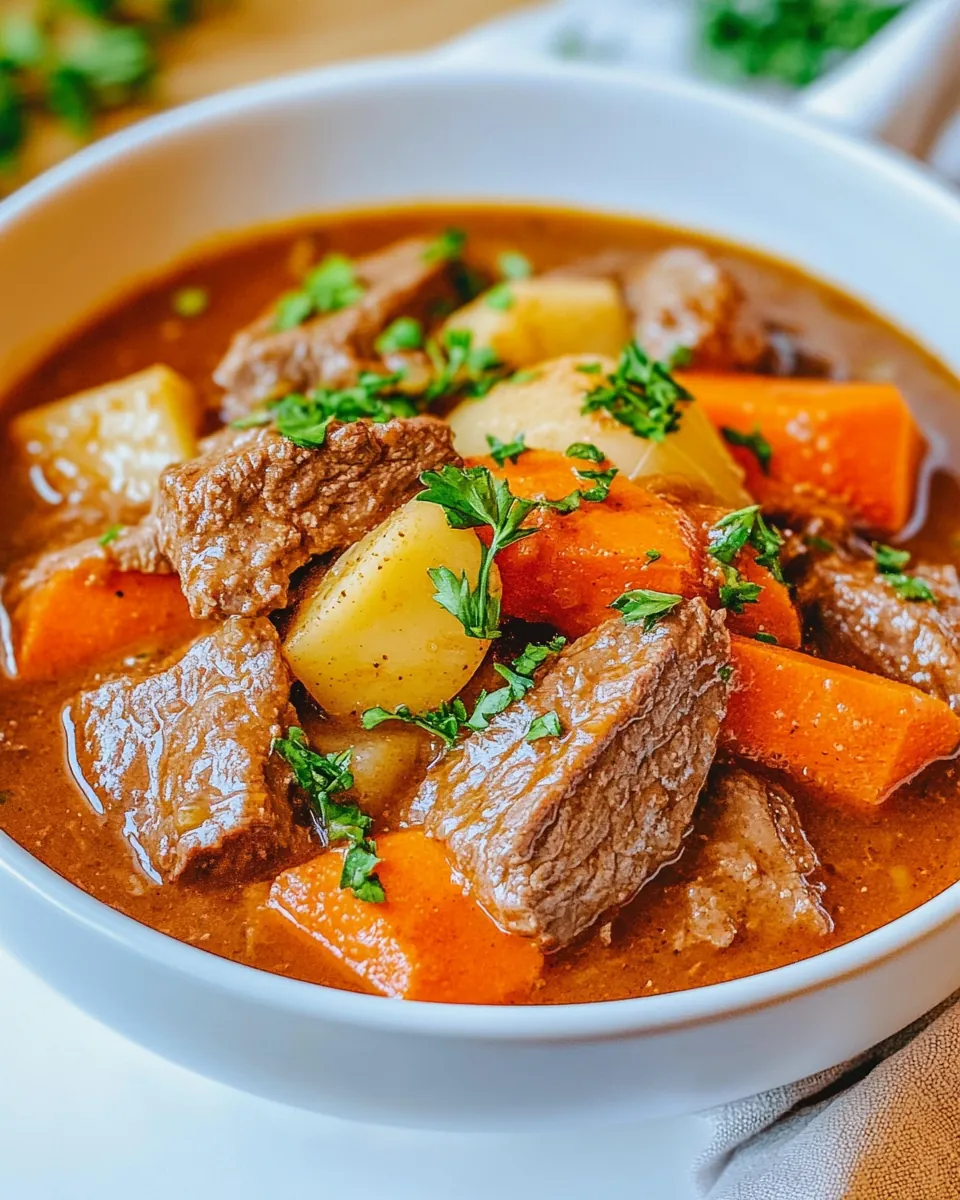 Crock Pot Beef Stew