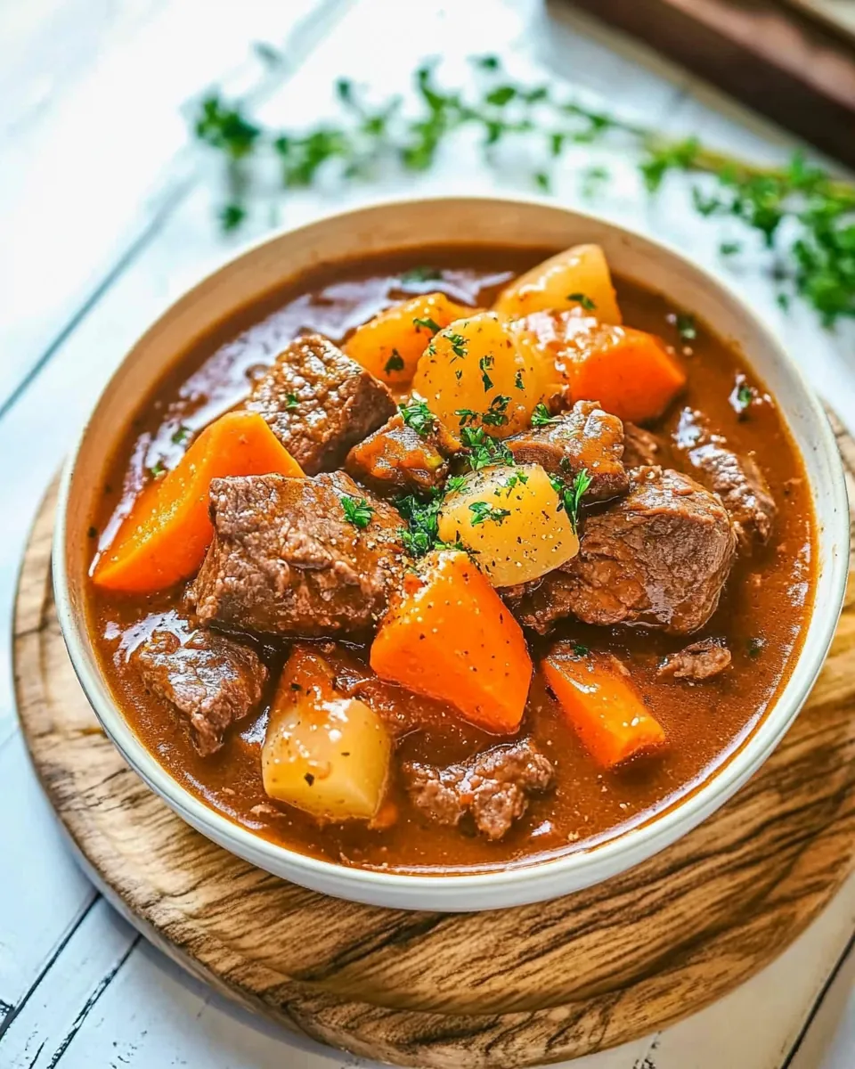 Crock Pot Beef Stew