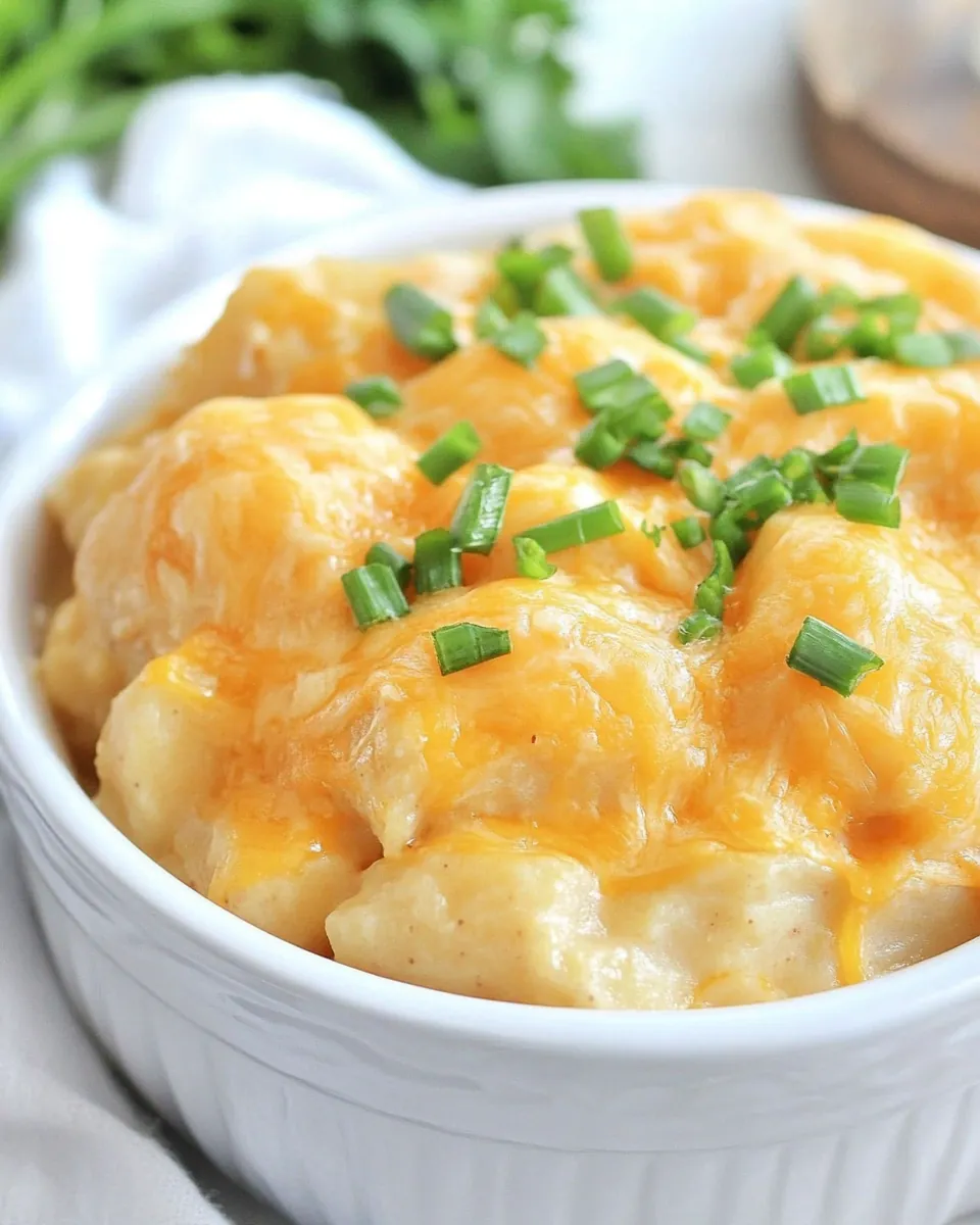 Crock Pot Cheesy Ranch Potatoes