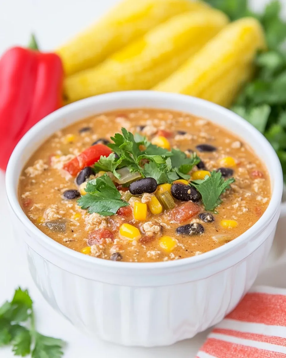 Crockpot Taco Soup