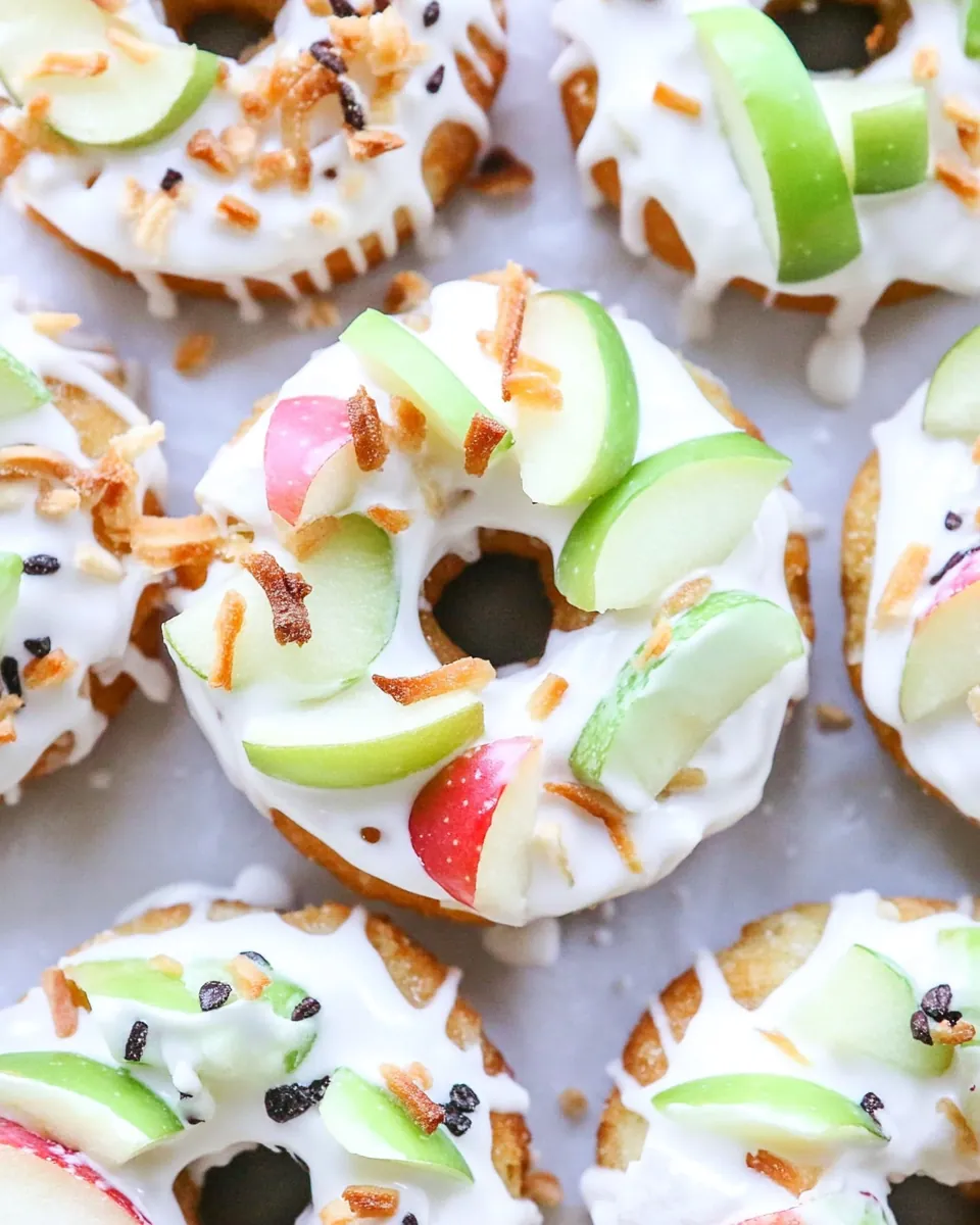 Donut Shaped Apple Snacks